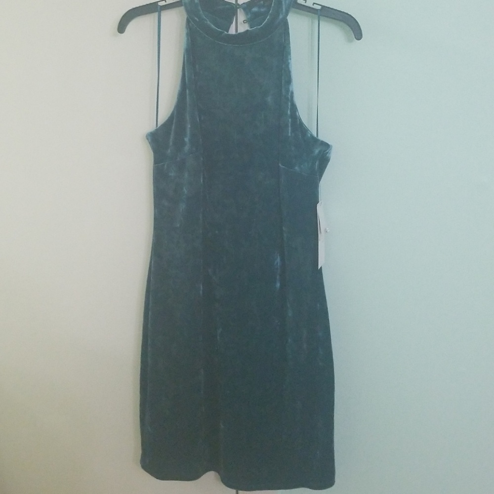 Velvet Cynthia Steffe size 10 halter neck dress